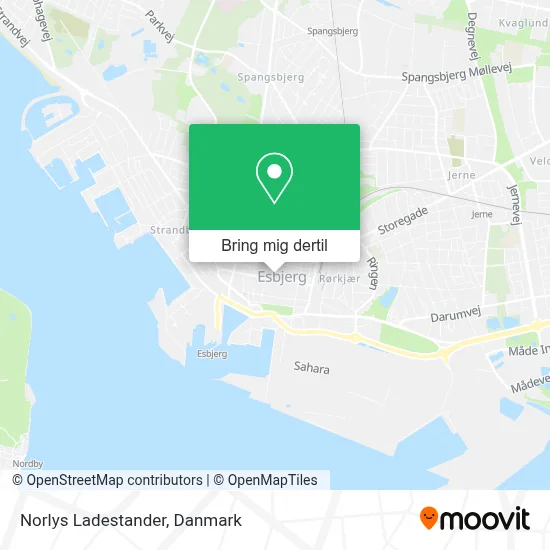 Norlys Ladestander kort