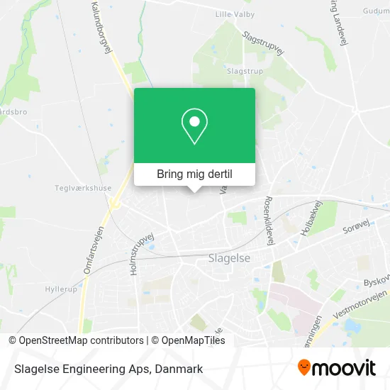 Slagelse Engineering Aps kort