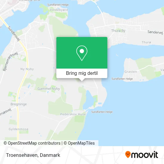 Troensehaven kort
