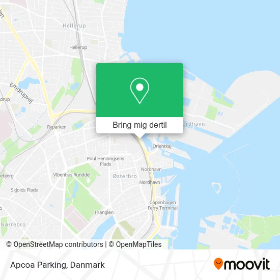Apcoa Parking kort