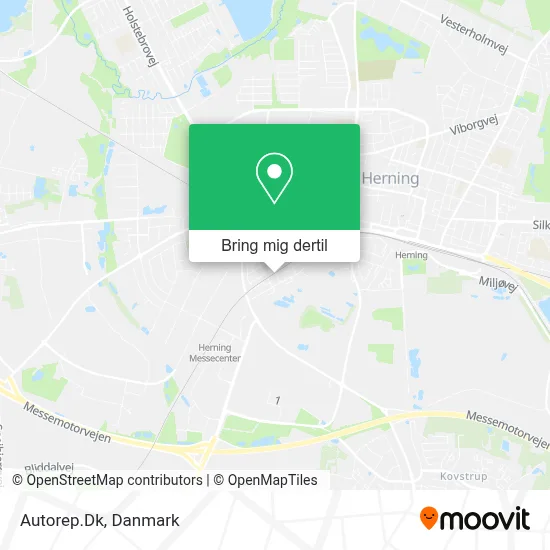 Autorep.Dk kort