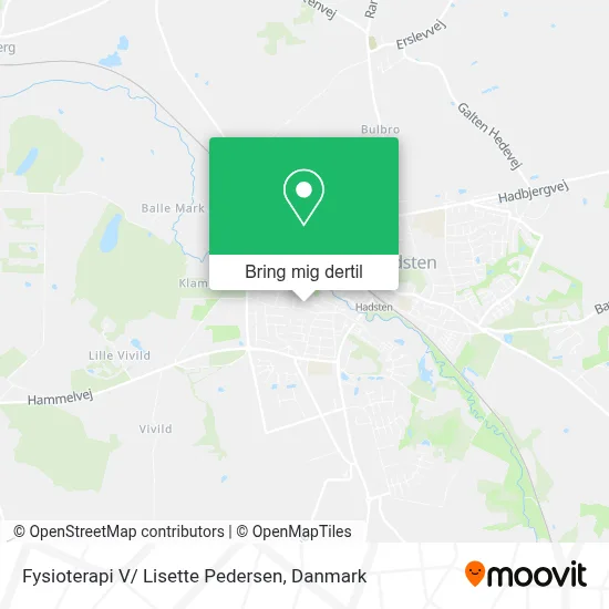 Fysioterapi V/ Lisette Pedersen kort