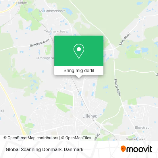 Global Scanning Denmark kort