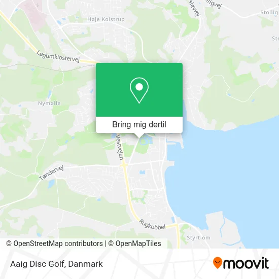 Aaig Disc Golf kort