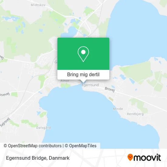 Egernsund Bridge kort