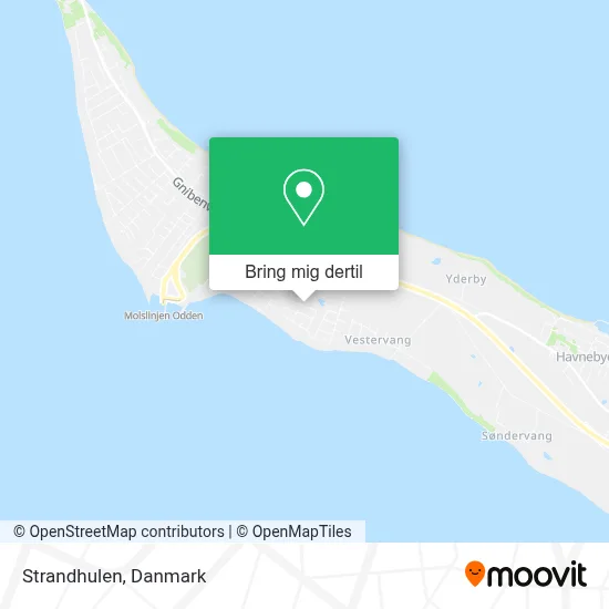 Strandhulen kort