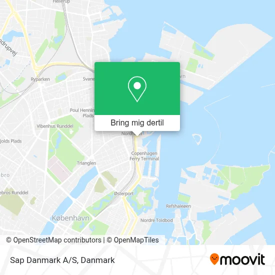 Sap Danmark A/S kort
