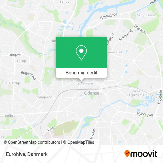 Eurohive kort