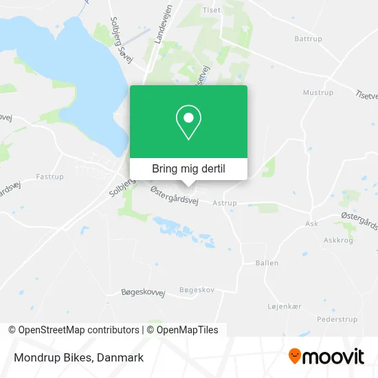 Mondrup Bikes kort