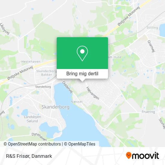 R&S Frisør kort