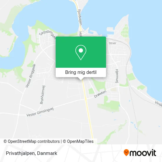 Privathjalpen kort