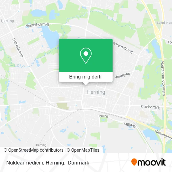 Nuklearmedicin, Herning. kort