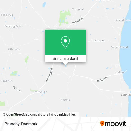 Brundby kort