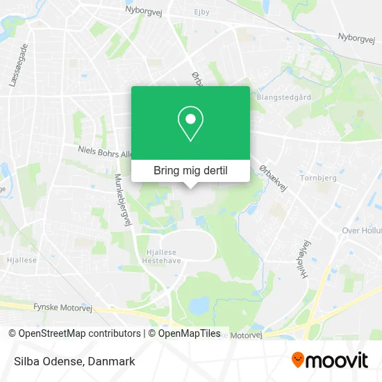 Silba Odense kort