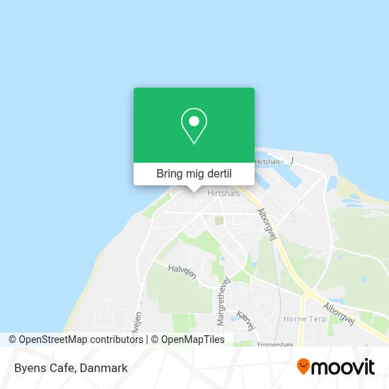 Byens Cafe kort