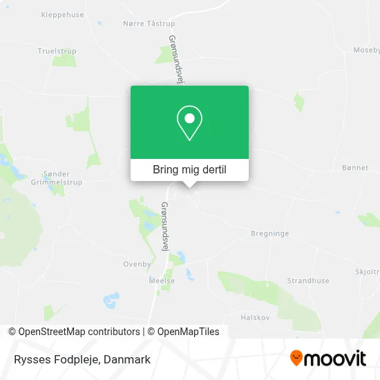 Rysses Fodpleje kort
