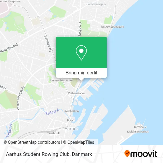 Aarhus Student Rowing Club kort