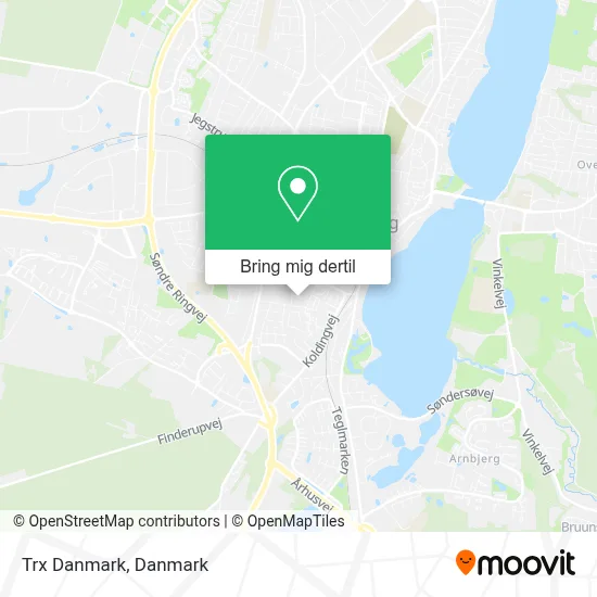 Trx Danmark kort