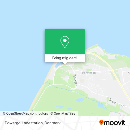 Powergo-Ladestation kort