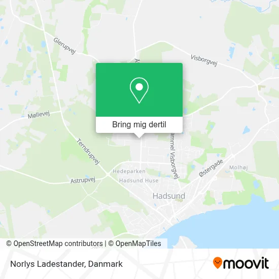 Norlys Ladestander kort