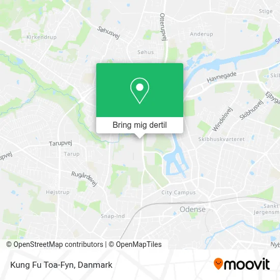Kung Fu Toa-Fyn kort