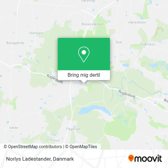 Norlys Ladestander kort