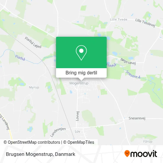 Brugsen Mogenstrup kort