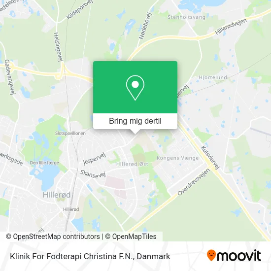 Klinik For Fodterapi Christina F.N. kort