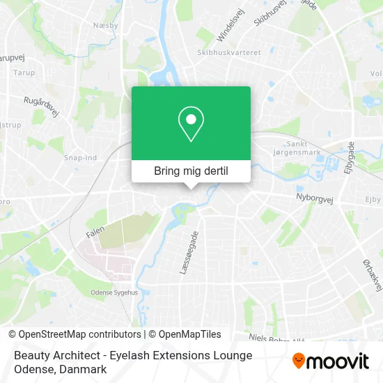 Beauty Architect - Eyelash Extensions Lounge Odense kort