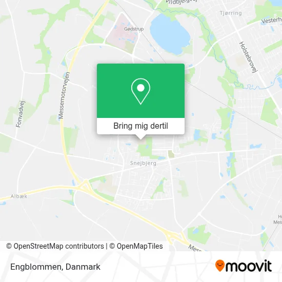 Engblommen kort