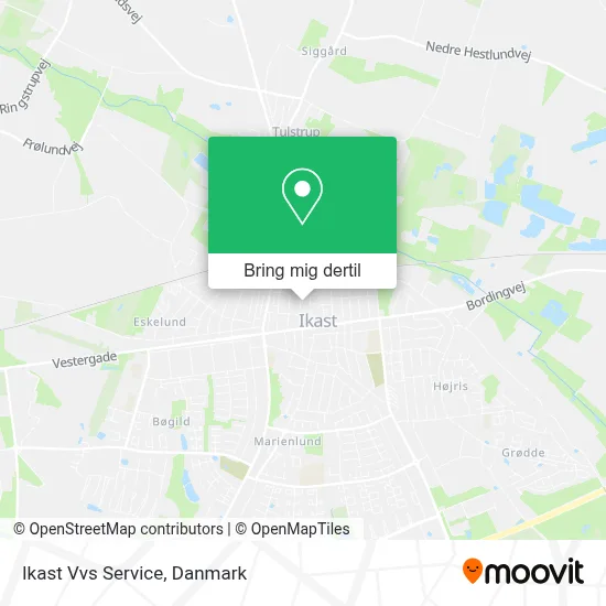 Ikast Vvs Service kort
