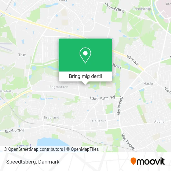 Speedtsberg kort