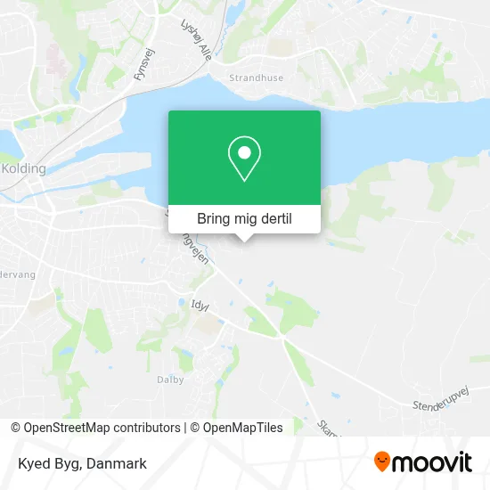 Kyed Byg kort