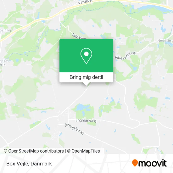 Box Vejle kort
