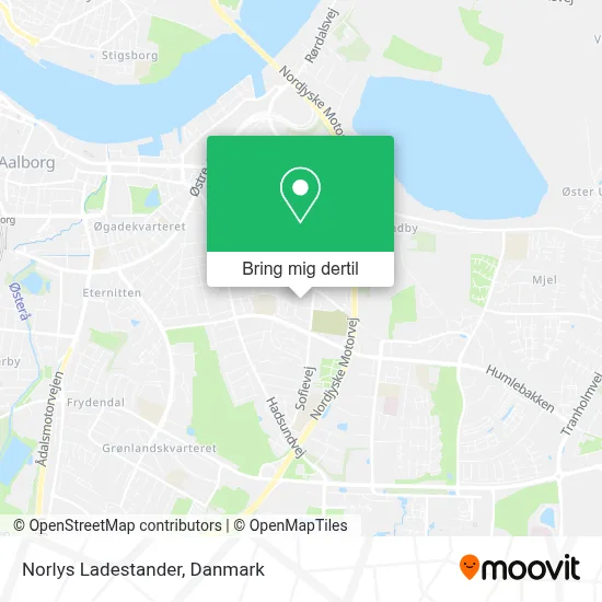 Norlys Ladestander kort