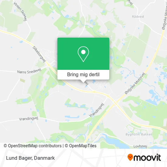 Lund Bager kort