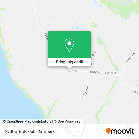 Sydthy Boldklub kort