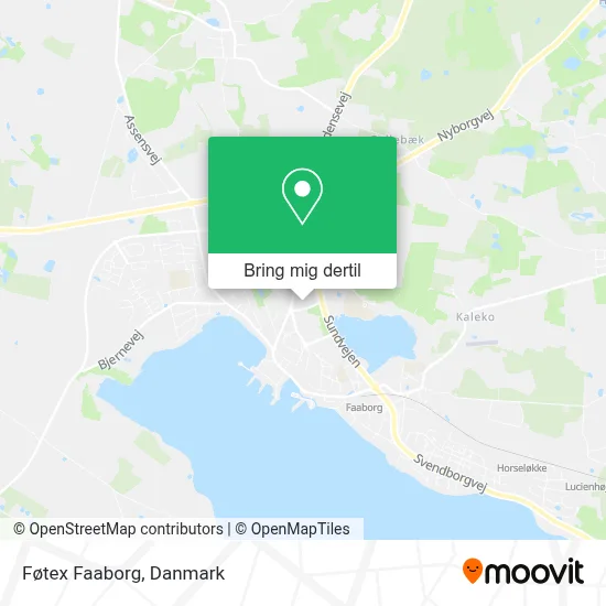 Føtex Faaborg kort