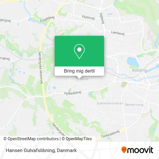 Hansen Gulvafslibning kort
