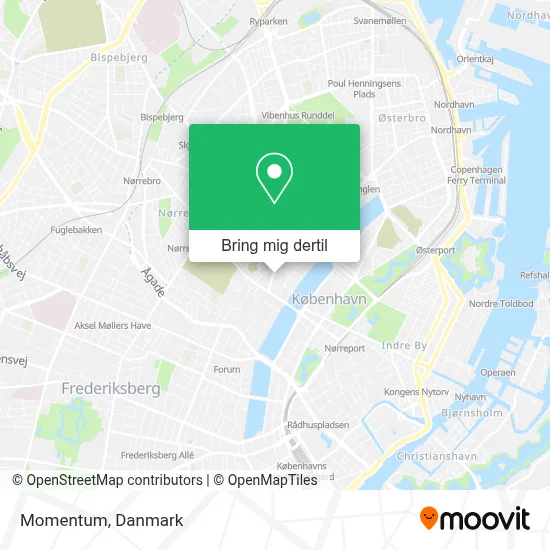 Momentum kort