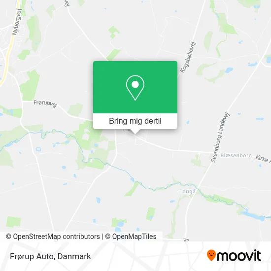 Frørup Auto kort