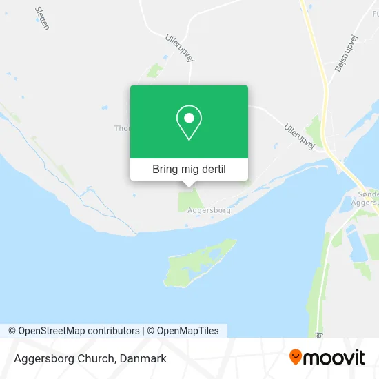 Aggersborg Church kort
