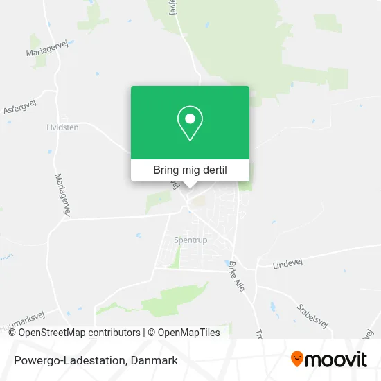 Powergo-Ladestation kort