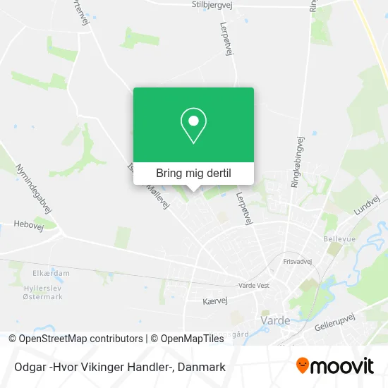 Odgar -Hvor Vikinger Handler- kort
