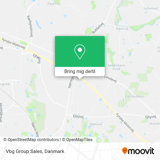 Vbg Group Sales kort