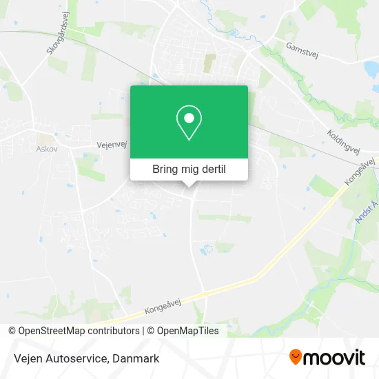 Vejen Autoservice kort