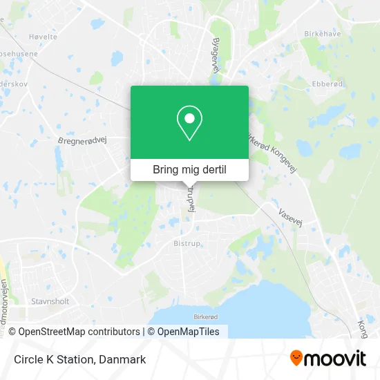 Circle K Station kort