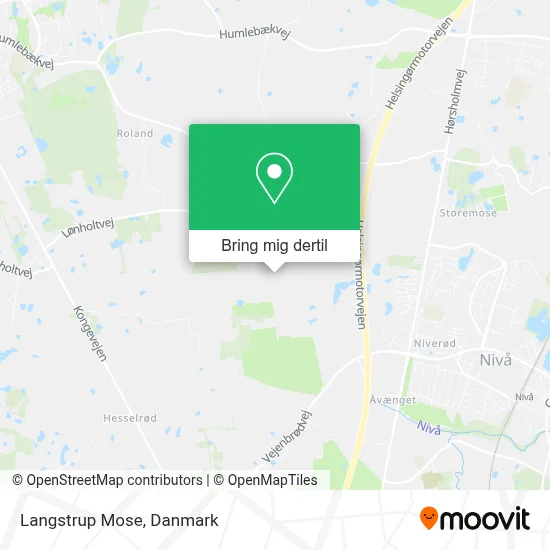 Langstrup Mose kort