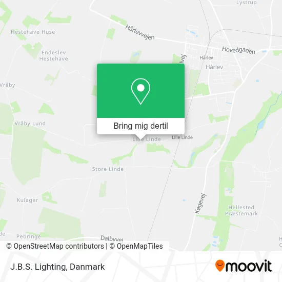 J.B.S. Lighting kort