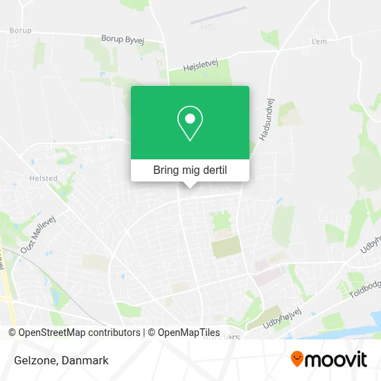 Gelzone kort